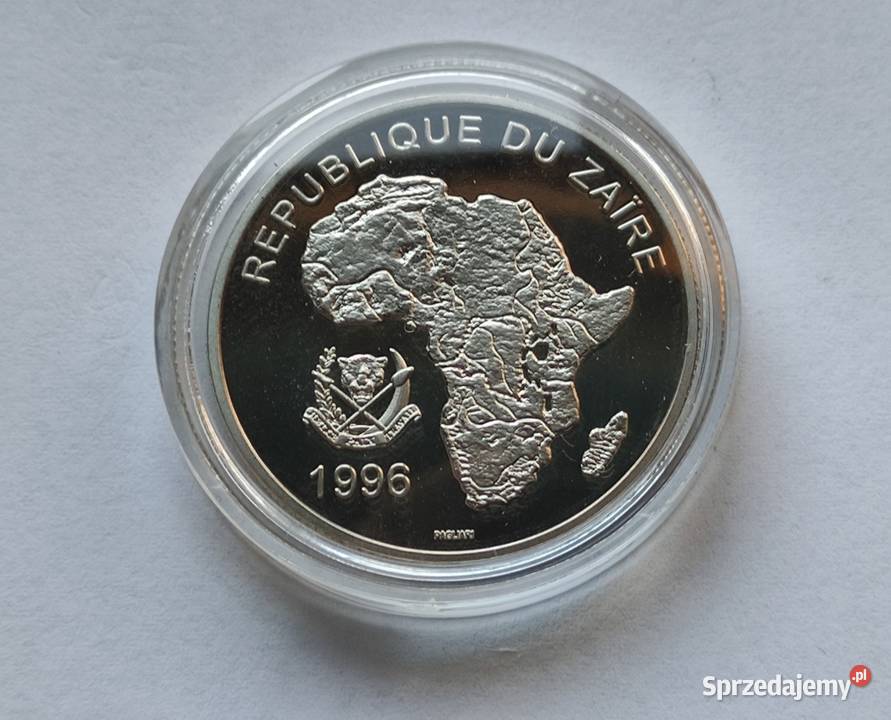 Moneta REPUBLIKA DU ZAIRE 500 ZAIRES 1996 Goryl Pruszków