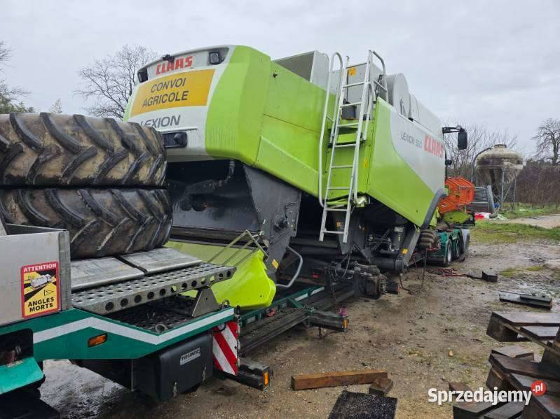 Kombajn zbożowy Class Lexion 550 Stan Łomża