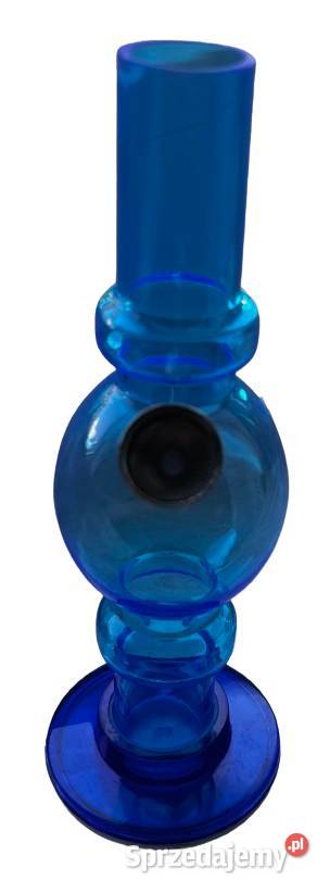 Bongo Akrylowe Fajka Wodna z Akrylu Niebieska śląskie Ostrowy nad Okszą