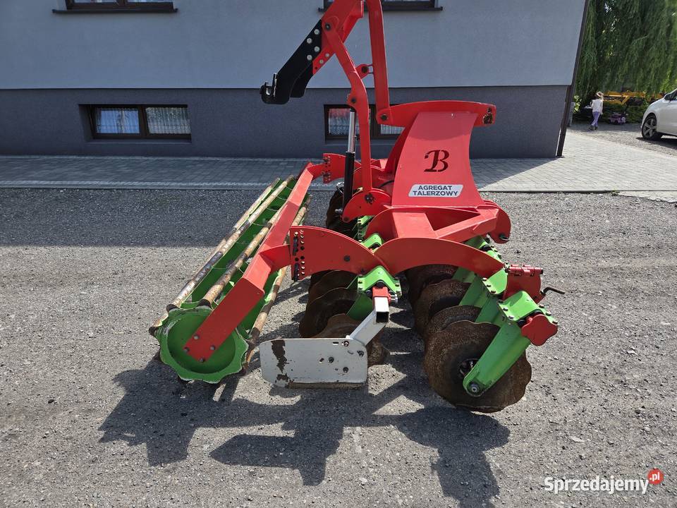 Agregat talerzowy Talerzówka 3 metry nieuszkodzony Agregaty