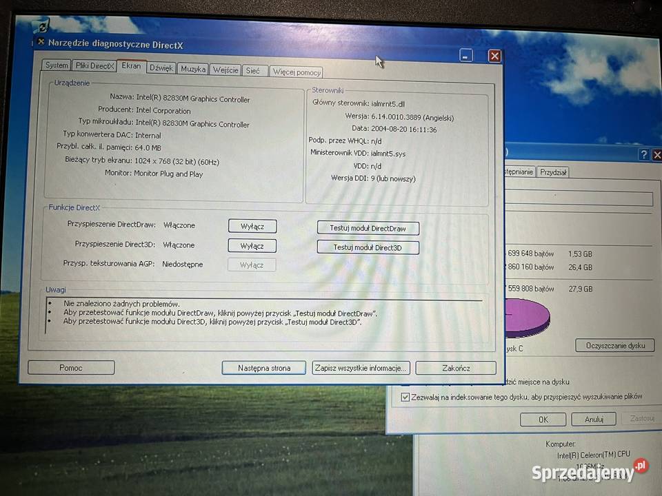 Zabytkowy laptop HP OmniBook XE3 Intel Celeron  małopolskie Brzana sprzedam