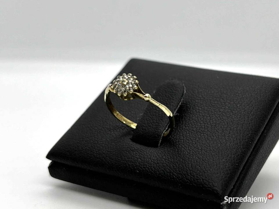 Złoty Pierścionek pr 333 085g R7 złoto warmińsko-mazurskie