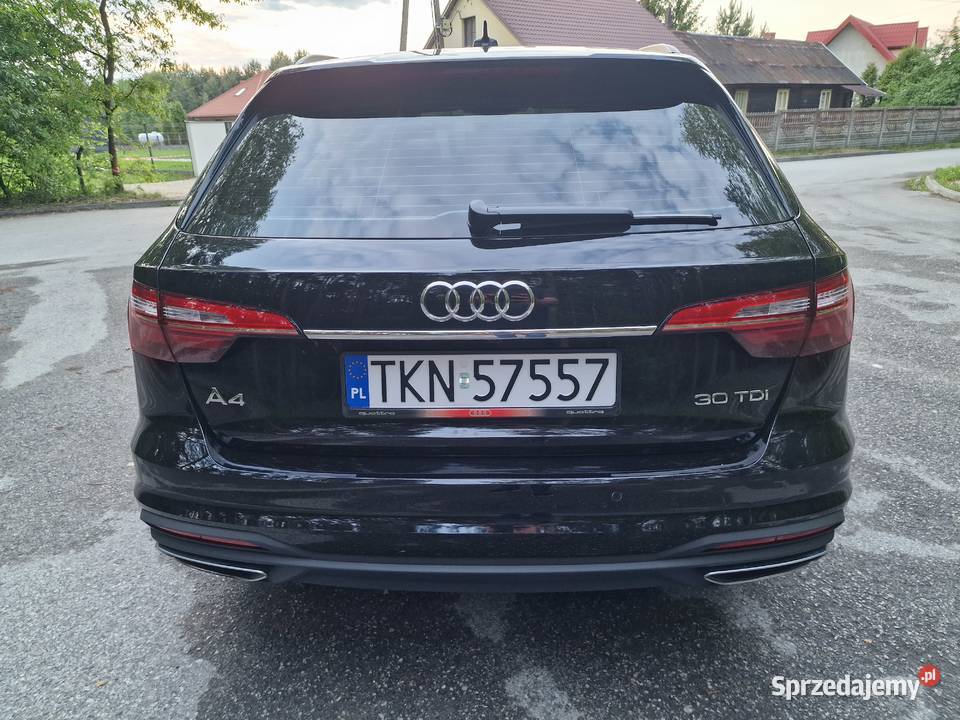 AUDI A4 30 TDI S Tronic Kamera PDC NAVI LED 136KM Samochody osobowe Końskie