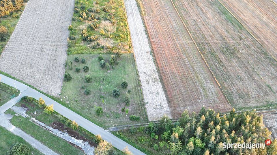 Działka budowlana 1300m 1340m2 Sprzedaż mazowieckie Janików