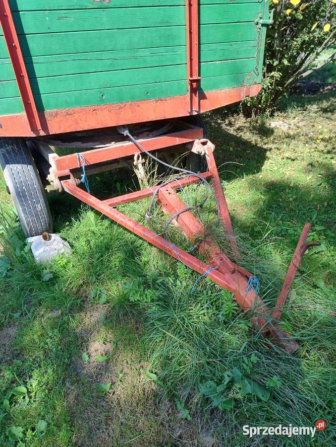Sprzedam przyczepę rolnicza 8t Przyczepy rolnicze lubelskie sprzedam