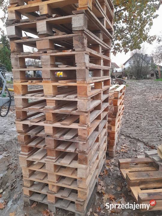 Palety 120 x 80 stan przemysłowe