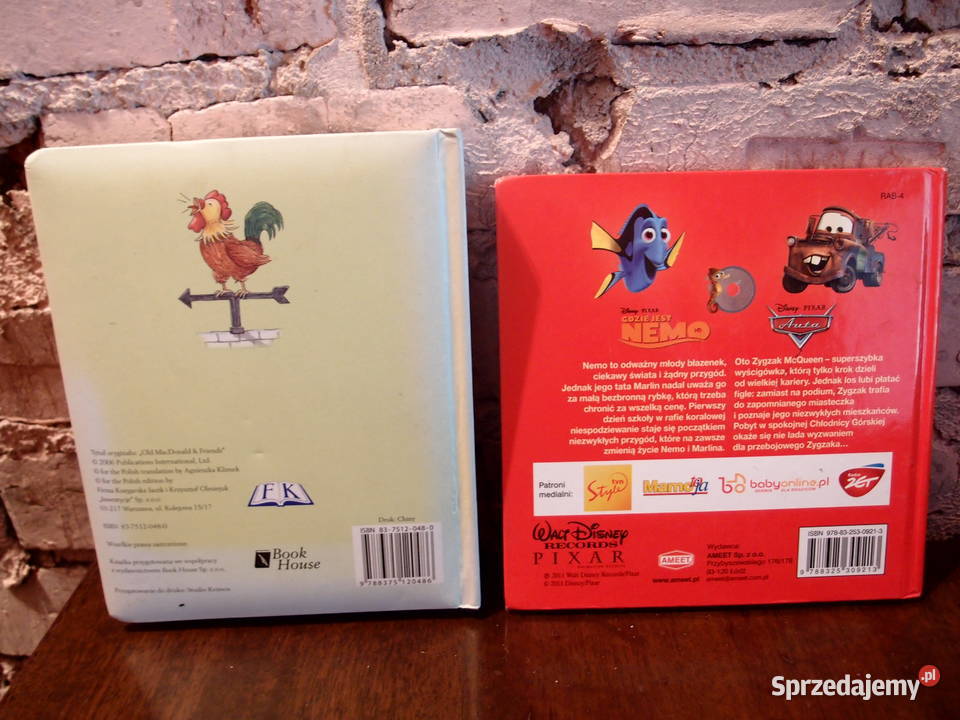 Książki dzieci 4 Ładnie ilustrowane Stan b Łódź