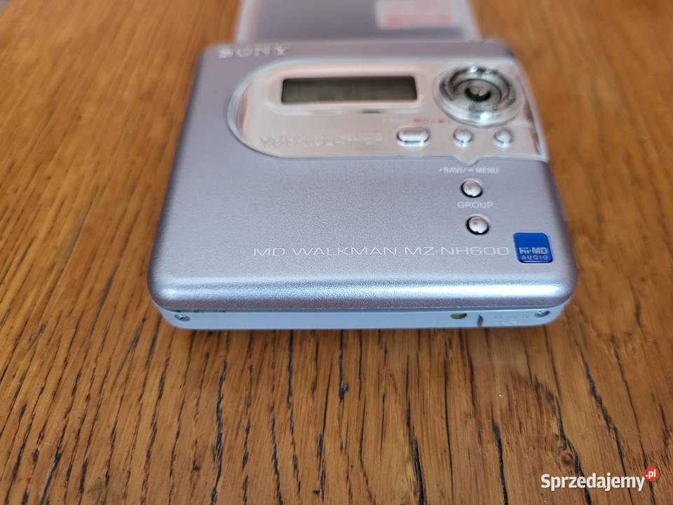 Przenośny Minidisc Sony MZNH 600 Mini disc Super Mikstat