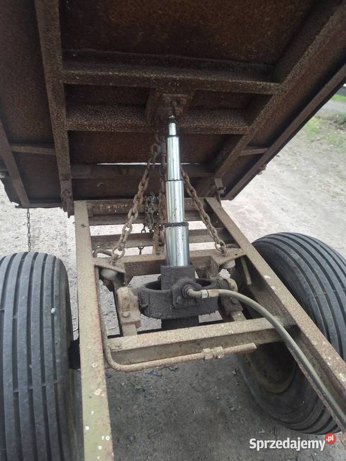Przyczepka 3stronny kiper wywrot hydrauliczny Przyczepy rolnicze Krosno Odrzańskie sprzedam