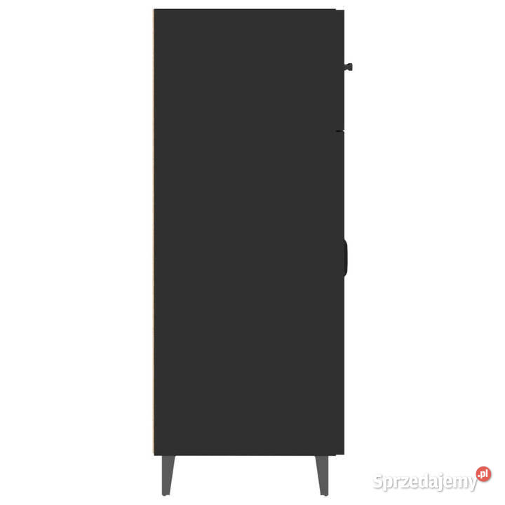 Szafka czarna 695x34x90 materiał drewnopochodny Dom i Ogród Warszawa