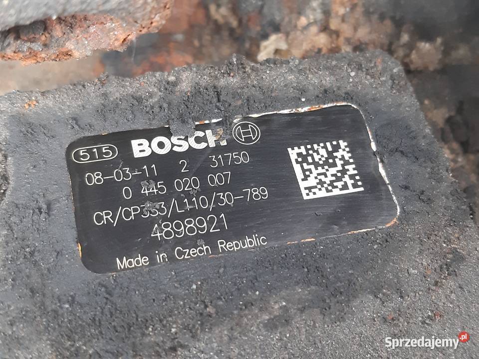 IVECO DAF IRISBUS POMPA WTRYSKOWA BOSCH ciężarowe Trzciel