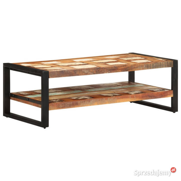 Stolik kawowy 120 x 60 x 40 lite drewno z