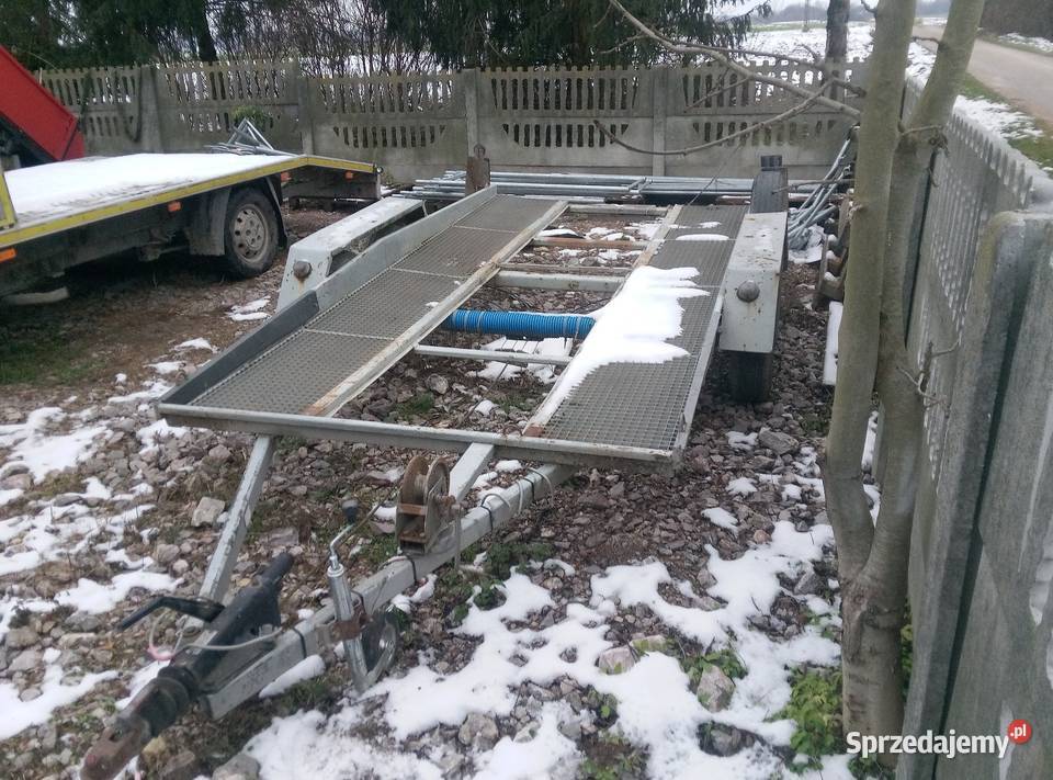 Sprzedam lawetęprzyczepkę samochodowa świętokrzyskie Działoszyce