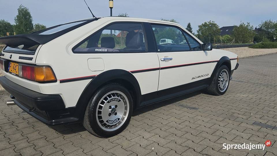 Volkswagen SCIROCCO II GT prod 1987 OKAZJA 95KM Scirocco Leszno