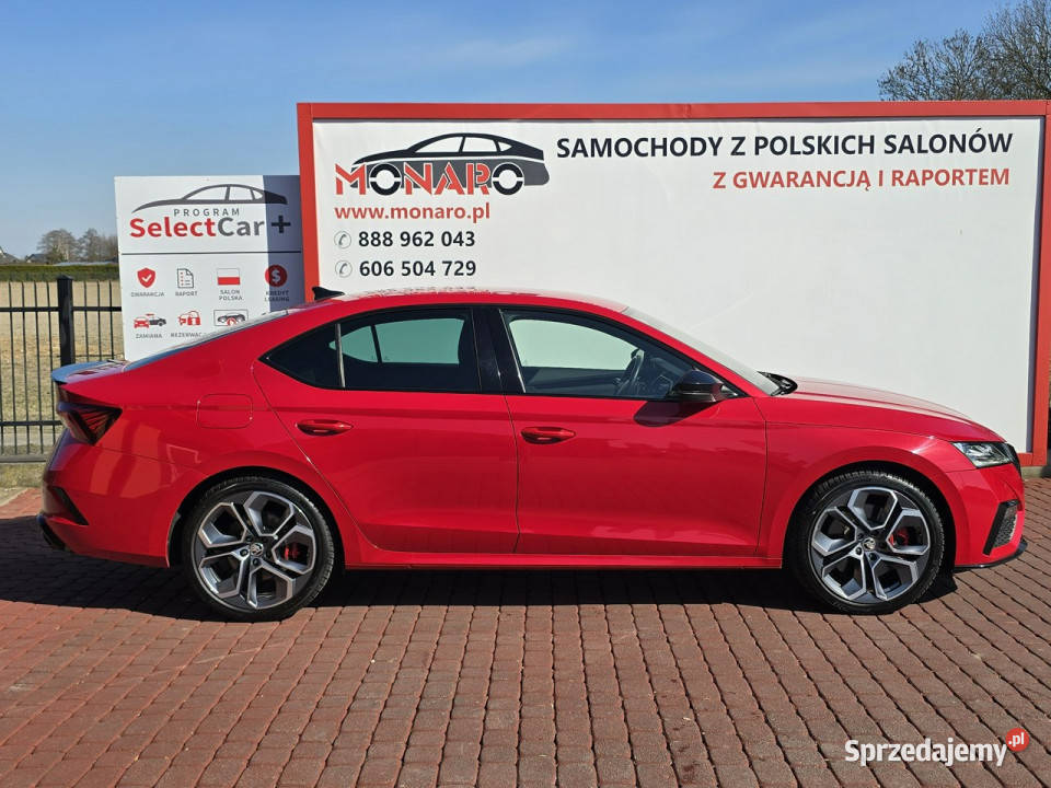 koda Octavia RS Challenge Pakiety 20 TSI 245 DSG 1984cm3 Włocławek