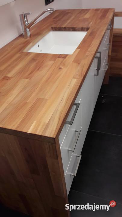 Blat do biurka teak 1500x620x30mm 150x62x3 Blaty