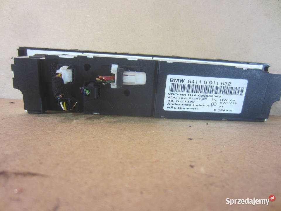 panel sterowania klimatyzacji nawiewu bmw e46 Szczecin