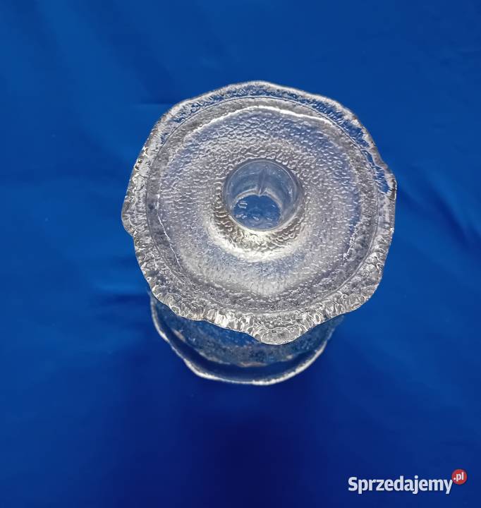 Brutalistyczny puchar świecznik w skandynawskim