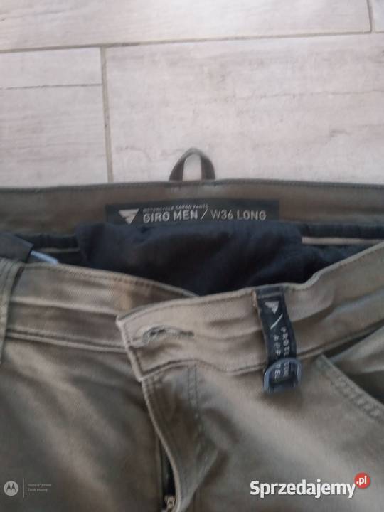 Spodnie motocyklowe shima Giro warmińsko-mazurskie Iława