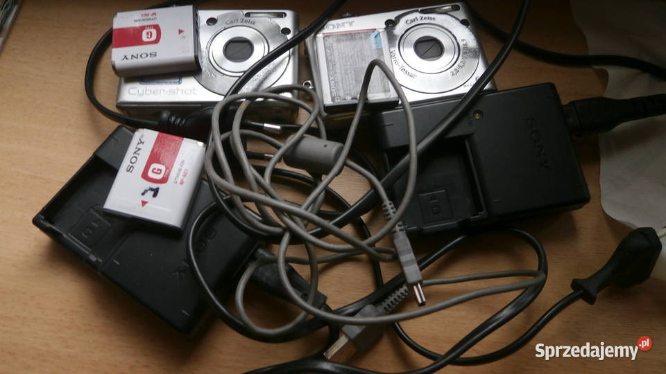 sprzedam aparaty cyfrowo sony dscw30 podlaskie Suwałki