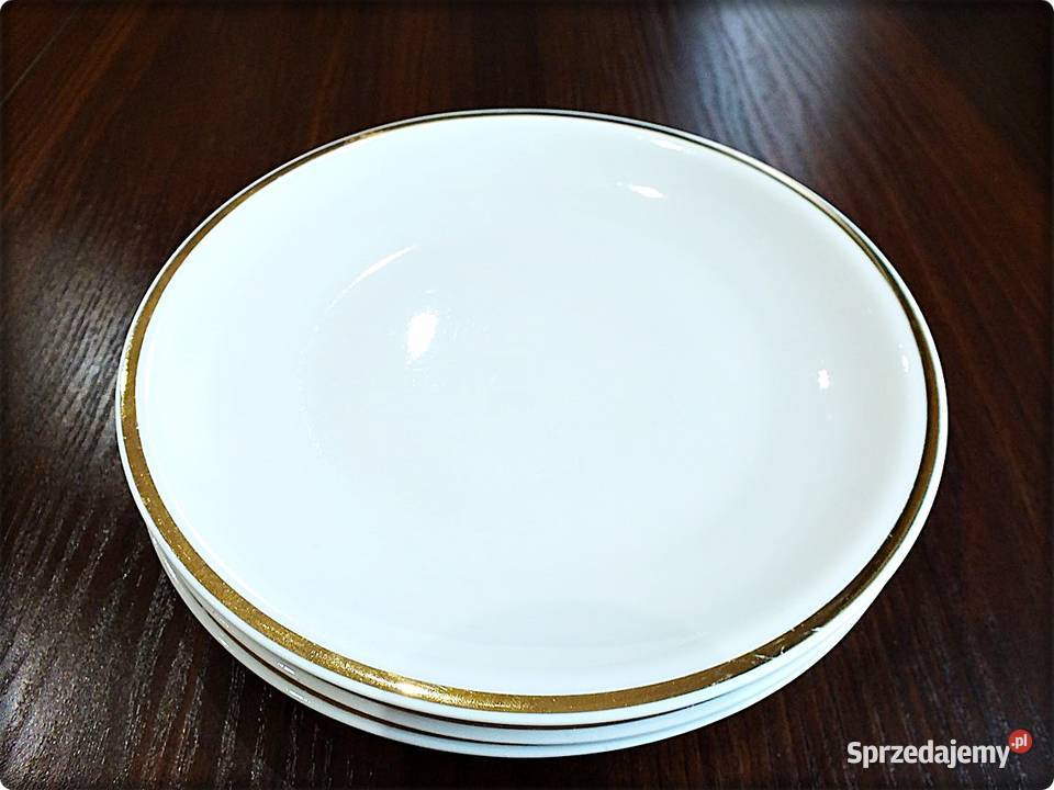 Talerz Talerzyk deserowy 19 Fabryka Porcelany Talerze i talerzyki Żary