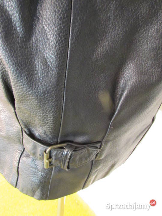 KURTKA SKÓRZANA MĘSKA GRUBA BAWOLA SKÓRA