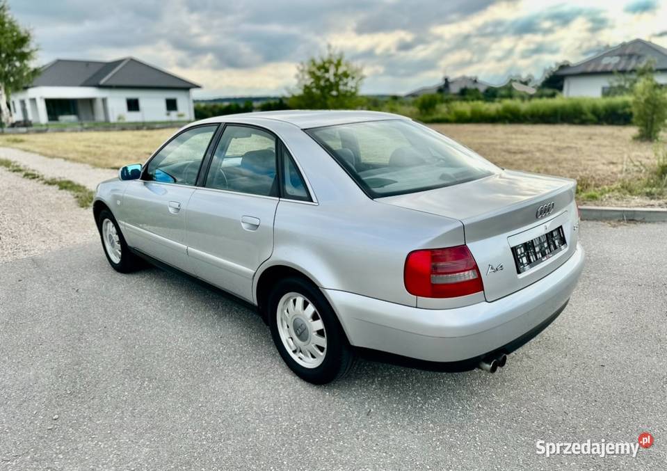 Audi A4 24 V6 30V klima elszyby i lusterka super poduszka powietrzna Piotrków Trybunalski