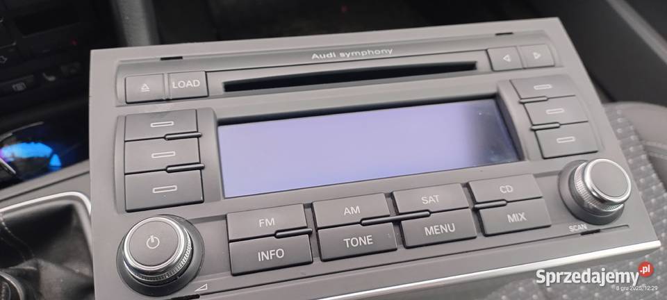 Radio Audi Symphony ze zmieniarką 6CD Audi A4 B6 Bydgoszcz