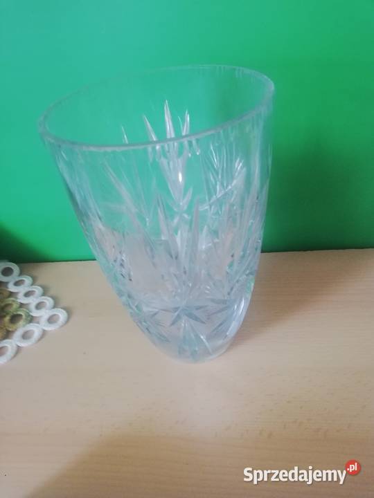 Wazon z lat PRL przepiękne zdobiony Wazony mazowieckie Warszawa