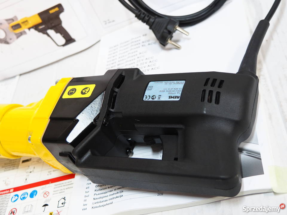 REMS POWER PRESS SE prasa zaciskarka roller Elektryczne Janczewice