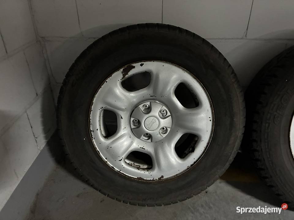 Koła felgi Jeep 5x1143 16 stalowe 4 zapas Samochodowe mazowieckie Warszawa
