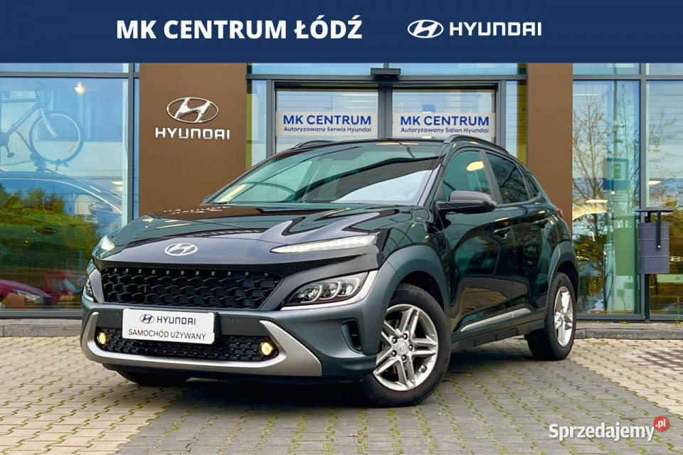 Hyundai Kona 10 TGDI 120 7DCT SMART Kamera LED światła przeciwmgielne Piotrków Trybunalski