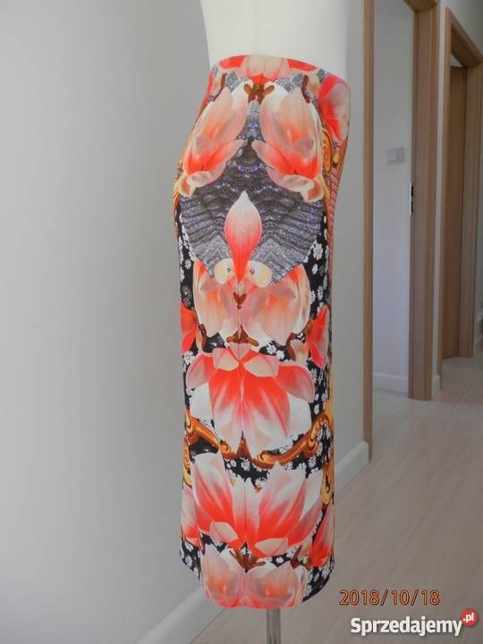 Spódnica w stylu Versace Tuba Ołówkowa Midi Łomża