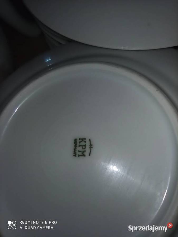 Dzbanek do kawy KPM Krister Syg 19041927 r Porcelana i szkło pomorskie Gdańsk