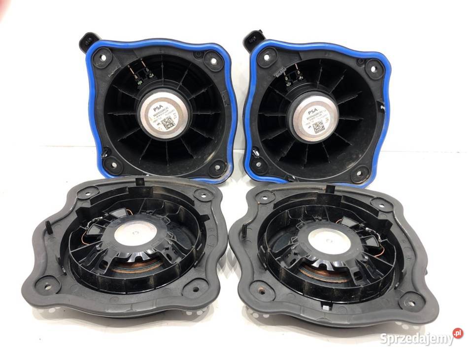 GŁOŚNIKI KOMPLET CITROEN C4 III 9830932280 osobowe Sprzęt audio fabryczny sprzedam