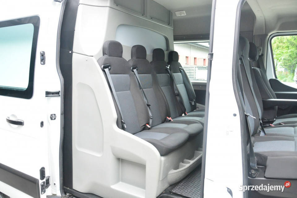 Renault Master 7 osobowy brygadówka średniak czujnik parkowania Warszawa