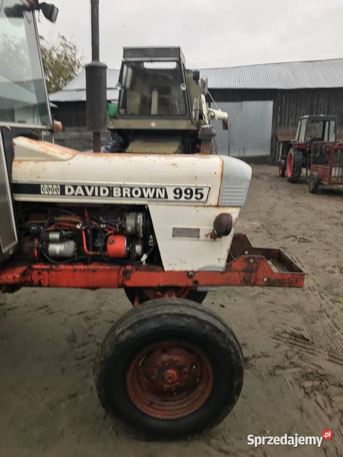 Ciągnik case david Brown 990 Rolnictwo Łączki-Pawłówek