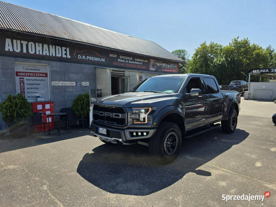 Ford F150 RAPTOR 35 Turbo 450 Radar Kamery 360 lakier metallic F150
