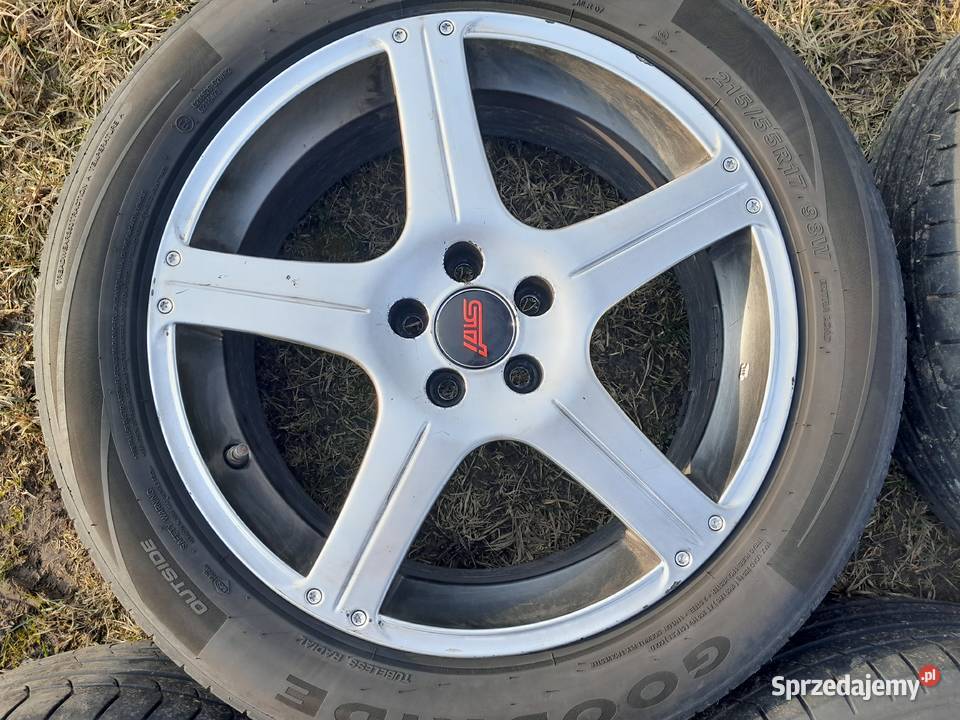 Koła letnie 5x100 21555R17 7j ET39 otwór 571mm Białystok