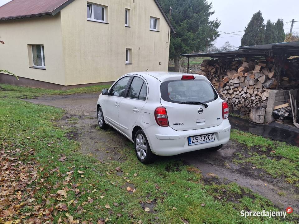 Nissan micra 12benzyna 2012 107 przebiegu Szczecin