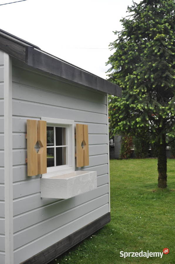 Oryginalny ładny solidny domek ogrodowy dzieci z 3 lata+ Zabawki ogrodowe sprzedam