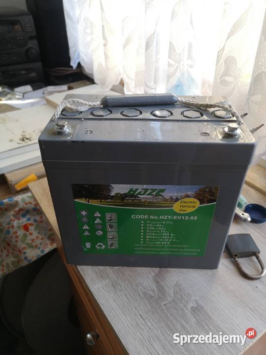 Akumulator żelowy HAZE HZY EV1255 12V 53ah