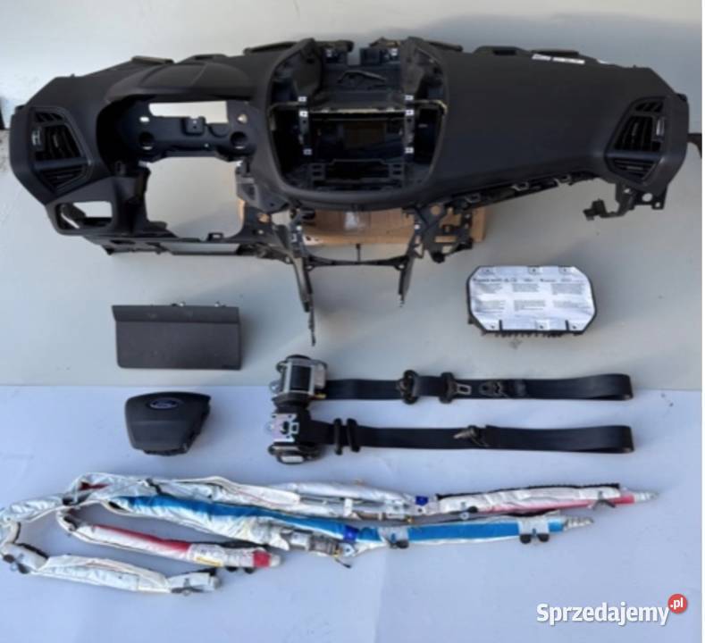 FORD KUGA MK2 LIFT AIRBAG PODUSZKI DESKA PASY Deski rozdzielcze, konsole