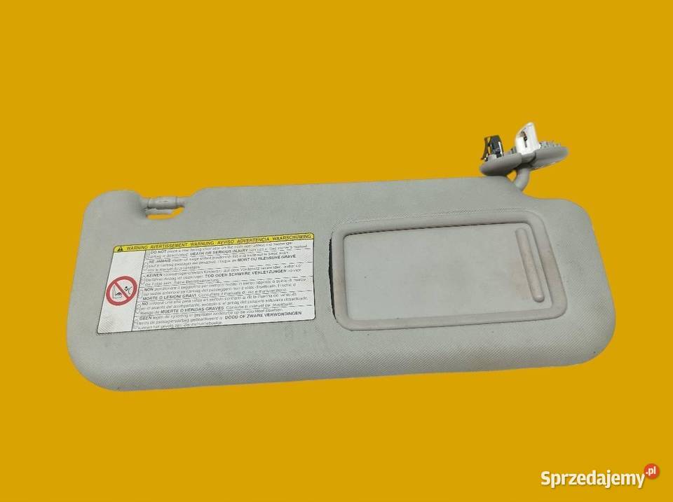 DASZKI PRZECIWSŁONECZNE PRAWY PASAŻERA OSŁONA