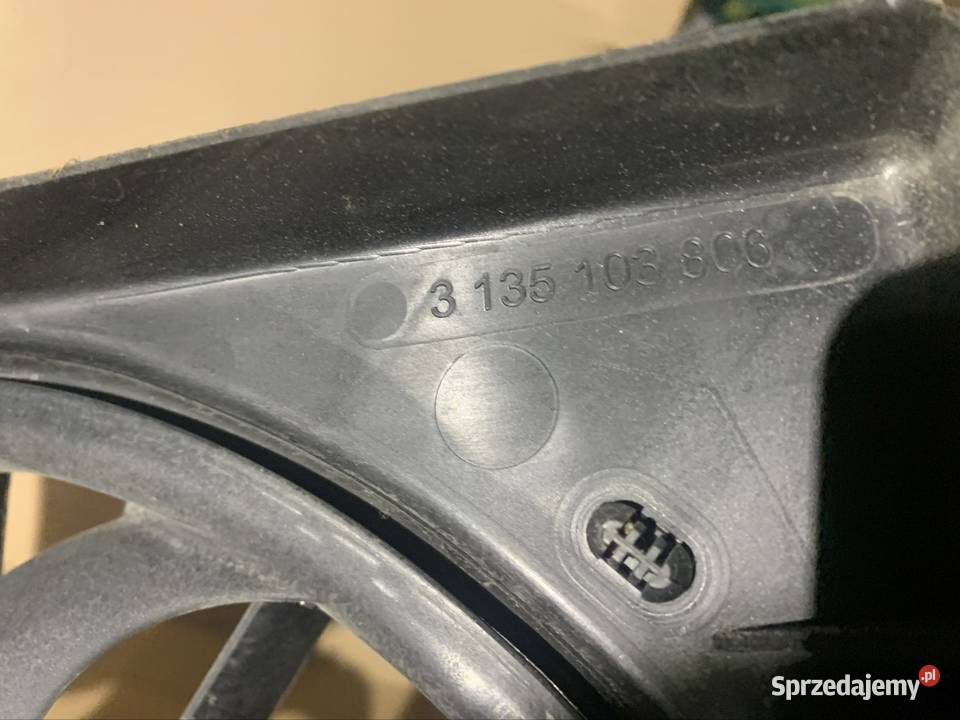 3135103806 wentylator chłodnicy 20 dci Renault Rok produkcji 2012 Szczecin