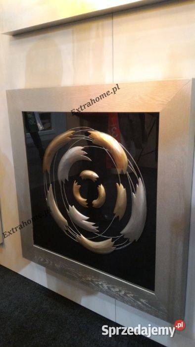 Luksusowy Obraz płaskorzeźba w stylu glamour 4 Ogród Szczecin sprzedam