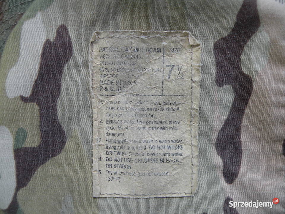 Czapka patrol cap multicam 7 12 Wrocław sprzedam