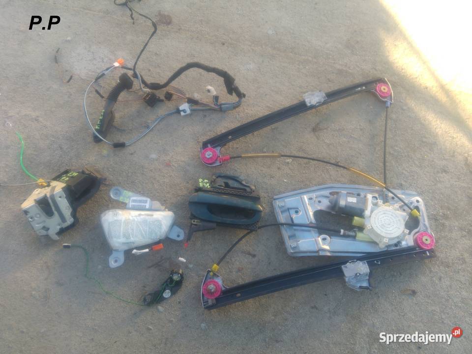 BMW E39 części drzwi zamek instalacja Dębno