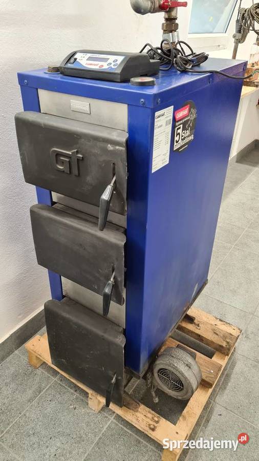 Piec węglowy kocioł co Galmet GT 15kW stal Piece i kominki Wrocław