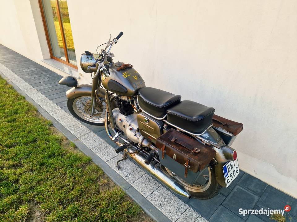 Motocykl 1959 Condor a250 army swiss